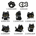 Black Cat Patch Set