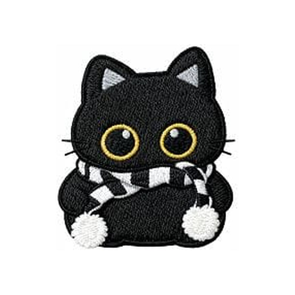 Black Cat Patch Set